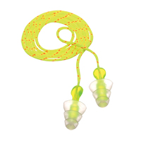 E-A-R Tri-Flange Reusable Earplugs, Corded, Bulk - Polybag, 26 dB NRR, One-Size Nuna Depot Inc.
