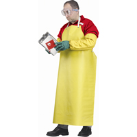 Tabliers ignifuges, N&eacute;opr&egrave;ne/Polyester, 48" lo x 35" la, Jaune Nuna Depot Inc.