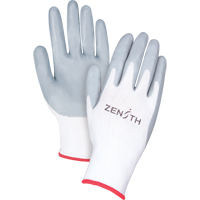 Gants l&eacute;gers enduits et respirants, 7/Petit, R&ecirc;vetement Mousse de nitrile, Calibre 13, Enveloppe en Polyester Nuna Depot Inc.