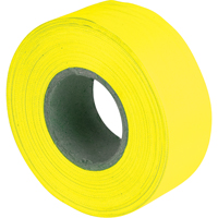 Flagging Tape, 1.2" W x 150' L, Fluorescent Yellow Nuna Depot Inc.