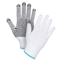 Dotted String Knit Gloves, Poly/Cotton, Single Sided, 7 Gauge, X-Large Nuna Depot Inc.