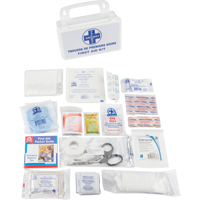 Trousse de premiers soins, Dispositif m&eacute;dical Classe 1, Boîte en plastique Nuna Depot Inc.