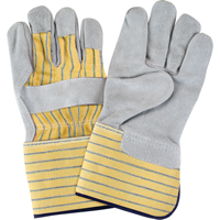 Premium Quality Fitters Gloves, Large, Split Cowhide Palm, Cotton Inner Lining Nuna Depot Inc.