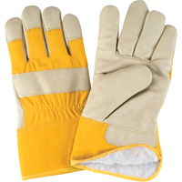 Gants d'ajusteur doubl&eacute;s pour l'hiver, Grand, Paume en Cuir fleur de porc, Doublure en Boa Nuna Depot Inc.