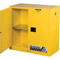 Armoires Sure-Grip EX pour produits inflammables, 30 gal., 2 Porte(s), 43" La x 44" h x 18" p Nuna Depot Inc.