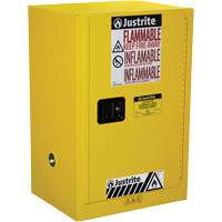Armoire de s&eacute;curit&eacute; compacte pour produits inflammables EX Sure-Grip, 12 gal., 1 Porte(s), 23,25" La x 35" h x 18" p Nuna Depot Inc.