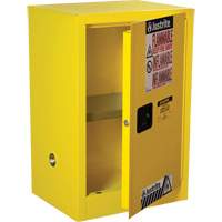 Armoire de s&eacute;curit&eacute; compacte pour produits inflammables EX Sure-Grip, 12 gal., 1 Porte(s), 23,25" La x 35" h x 18" p Nuna Depot Inc.