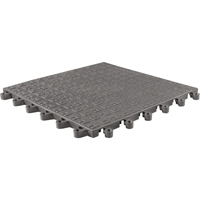 ErgoDeck&reg; Soft No. 566 Matting, PVC, 1-1/2' W x 1-1/2' L, 7/8" Thick, Charcoal Nuna Depot Inc.