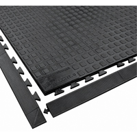 Rejuvenator Connect No. 502 Matting, Polyurethane, 3' W x 3' L, 5/8" Thick, Black Nuna Depot Inc.