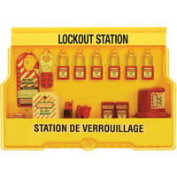 Postes de verrouillage &eacute;lectrique, Cadenas Thermoplastique, Capacit&eacute; de 16, Cadenas Compris Nuna Depot Inc.