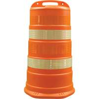 Trailboss Channelizer Drums, 41.27" High, Orange Nuna Depot Inc.