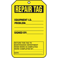 Inspection Tags, Cardstock, 3-1/8" W x 5-7/8" H, English Nuna Depot Inc.