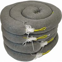 Premium Sorbent Boom, Universal, 10' L x 5" W, 35 Gal. Absorbancy, 4 /Pack Nuna Depot Inc.