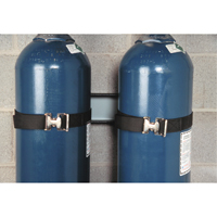Wall Mount Double Gas Cylinder Support Bracket Nuna Depot Inc.