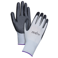 Gants l&eacute;gers enduits et respirants, 6/T-petit, R&ecirc;vetement Mousse de nitrile, Calibre 13, Enveloppe en Polyester Nuna Depot Inc.