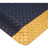 Smart No. 497 Mats, Diamond, 3' x 75' x 1", Black/Yellow, PVC Nuna Depot Inc.