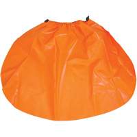 &eacute;cran anti-pluie pour casque de s&eacute;curit&eacute;, Taille unique, Orange, Nylon/PVC Nuna Depot Inc.