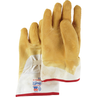 Gants enduits Nitty Gritty, 10/Grand, R&ecirc;vetement Latex de caoutchouc, Enveloppe en Coton Nuna Depot Inc.