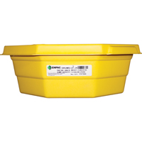 Plateaux Drums-Up Jr, 22,75" lo x 22,75" la x 7,5" h, Cap. de d&eacute;versement 7,5 gal. US Nuna Depot Inc.