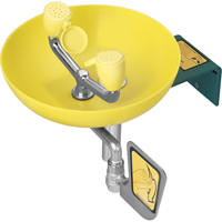 Eye/Face Wash Station, Wall-Mount Installation, Plastic Bowl Nuna Depot Inc.
