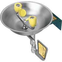 Eyewash Station, Wall-Mount Installation, Stainless Steel Bowl Nuna Depot Inc.