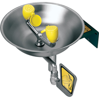 Eye/Face Wash Station, Wall-Mount Installation, Stainless Steel Bowl Nuna Depot Inc.