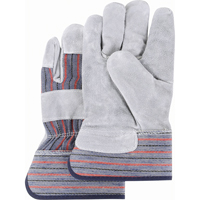 Gants d'ajusteur de premi&egrave;re qualit&eacute;, 2T-Grand, Paume en Cuir de vache refendu, Doublure en Coton Nuna Depot Inc.