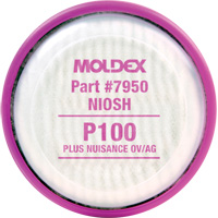 Disque filtre contre les particules, Filtre contre les particules/Filtre contre les particules avec suppresion de vapeurs nuisibles, Filtre N95/Vapeurs organiques/Gaz acides/P100/Filtre P100/Filtre R95 Nuna Depot Inc.