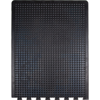 Anti-Fatigue Dome Matting, Bubbled, 3' x 4' x 1/2", Black, Rubber Nuna Depot Inc.