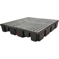 Nestable Spill Pallet Without Drain, 66 US gal. Spill Capacity, 49" x 49" x 10.5" Nuna Depot Inc.
