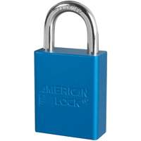 Cadenas de s&eacute;curit&eacute; American Lock, Bleu, Cl&eacute;s identiques, Aluminium, Largeur de 1-1/2" Nuna Depot Inc.