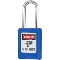 Cadenas de s&eacute;curit&eacute; S31 Zenex, Bleu, Cl&eacute;s identiques, Thermoplastique, Largeur de 1-3/8" Nuna Depot Inc.
