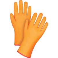 Gants doubl&eacute;s pour l'hiver r&eacute;sistants aux produits chimiques, Taille Grand/9, 12" lo, PVC, Doublure en Molleton de mousse, Gant de calibre hiver Nuna Depot Inc.