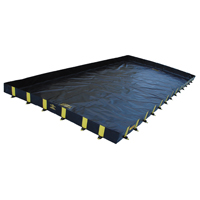 Bermes Rigid-Lock QuickBerm, Capacit&eacute; 1795 gal., 12' la x 20' lo x 12" h, Paroi &agrave; piquets Nuna Depot Inc.