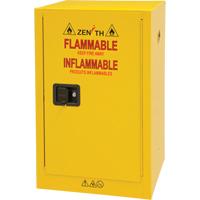 Armoire pour produits inflammables, 12 gal., 1 Porte(s), 23" La x 35" h x 18" p Nuna Depot Inc.