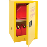 Armoire pour produits inflammables, 12 gal., 1 Porte(s), 23" La x 35" h x 18" p Nuna Depot Inc.