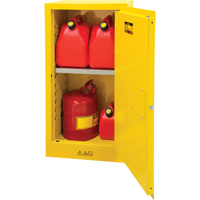 Armoire pour produits inflammables, 16 gal., 1 Porte(s), 23" La x 44" h x 18" p Nuna Depot Inc.