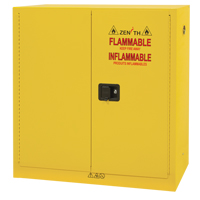 Armoire pour produits inflammables, 24 gal., 2 Porte(s), 43" La x 44" h x 12" p Nuna Depot Inc.