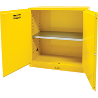 Armoire pour produits inflammables, 30 gal., 2 Porte(s), 43" La x 44" h x 18" p Nuna Depot Inc.