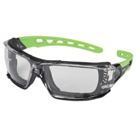 Z2500 Series Safety Glasses with Foam Gasket, Clear Lens, Anti-Scratch, ANSI Z87+/Meets/Exceeds CSA Z94.3 Nuna Depot Inc.