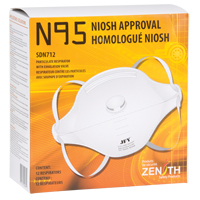 Respirateur contre les particules, N95, Certifi&eacute; NIOSH, Moyen/grand Nuna Depot Inc.