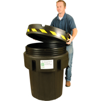 Baril de r&eacute;cup&eacute;ration Ultra-Recycled Overpack, 95 gal., Stationnaire Nuna Depot Inc.