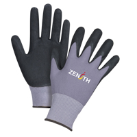 Gants ZX-1 de premi&egrave;re qualit&eacute; compatibles avec les &eacute;crans tactiles, 10/T-Grand, R&ecirc;vetement Nitrile/Mousse de nitrile, Calibre 15, Enveloppe en Nylon Nuna Depot Inc.