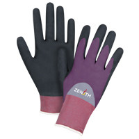 Gants enduits de premi&egrave;re qualit&eacute; ZX-2, 8/Moyen, R&ecirc;vetement Nitrile/Mousse de nitrile, Calibre 18, Enveloppe en Nylon Nuna Depot Inc.