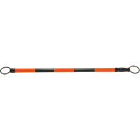 Retractable Cone Bar, 7' 5" Extended Length, Black/Orange Nuna Depot Inc.