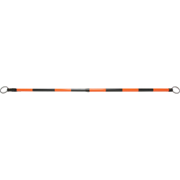 Retractable Cone Bar, 7' 5" Extended Length, Black/Orange Nuna Depot Inc.
