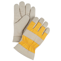 Gants de travail doubl&eacute;s pour l'hiver de premi&egrave;re qualit&eacute;, Moyen, Paume en Cuir fleur de porc, Doublure en Molleton de mousse Nuna Depot Inc.