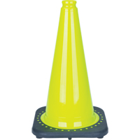 Premium Traffic Cone, 18", Lime Green Nuna Depot Inc.