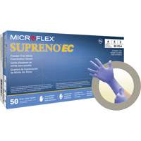 Supreno&reg; EC Gloves, Small, Nitrile, 5.5-mil, Powder-Free, Purple, Class 2 Nuna Depot Inc.