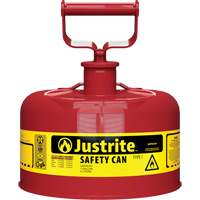 Bidons s&eacute;curitaires, Type I, Acier, 1 gal. US, Rouge, Homologu&eacute; FM/List&eacute; UL/ULC Nuna Depot Inc.